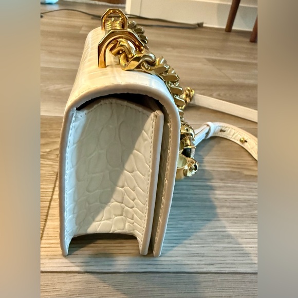 Alexander McQueen Women's Mini Jewelled Satchel in Deep Ivory. New w/out tags. - Picture 8 of 13